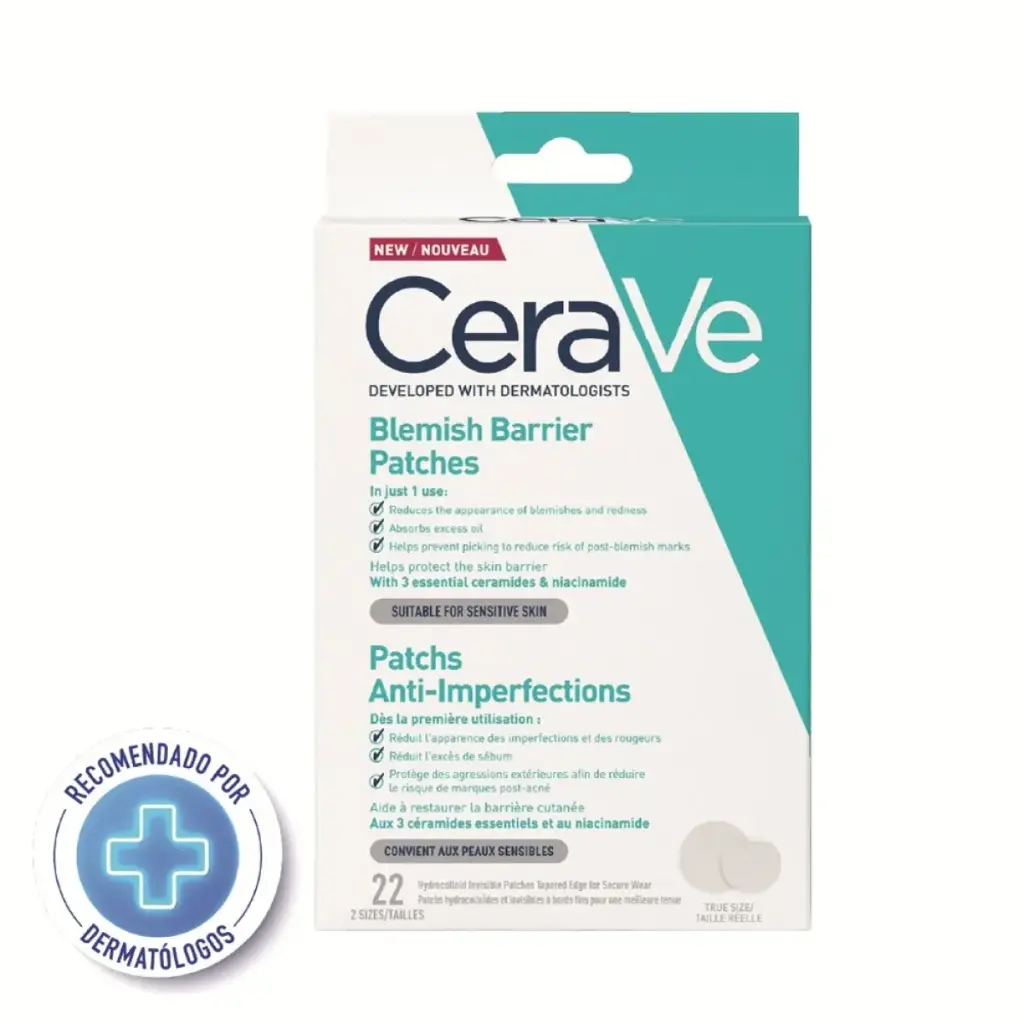PARCHES INVISIBLES PARA EL ACNE ACIDO SALISILICO CERAVE