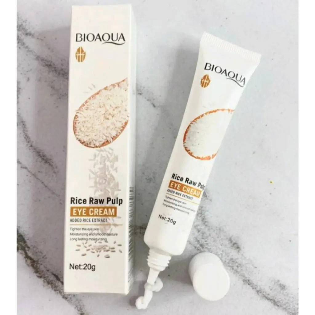 CREMA CONTORNO DE OJOS ARROZ NIACINAMIDA 12ML BIOAQUA