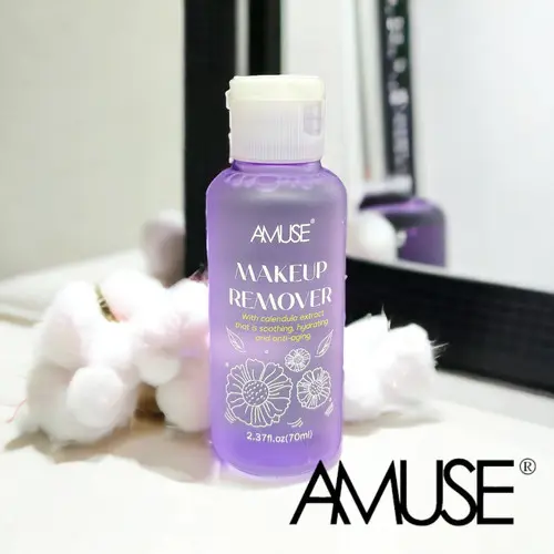REMOVEDOR MAQUILLAJE HIDRATANTE MORADO  AMUSE