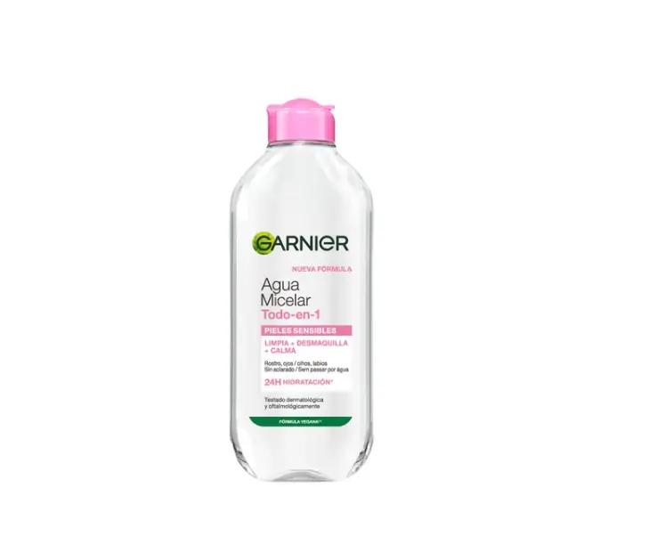 AGUA MICELAR FORMULA VEGANA 400ML GARNIER