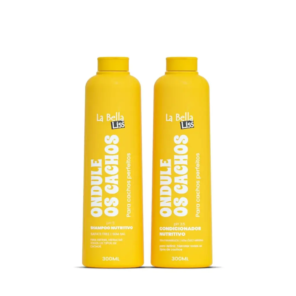 DUO SHAMPOO Y ACONDICIONADOR 600 ML PARA RIZOS
