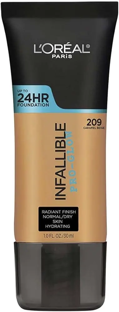 BASE LOREAL INFALIBLE PRO GLOW CON  PROTECTOR SOLAR 30ML