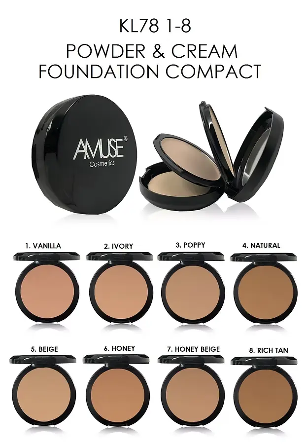 AMUSE POWDER Y CREAM VAINILLA 78'1