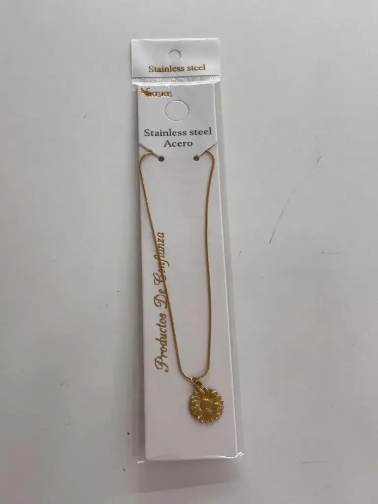 COLLAR FLOR ACERO 501247