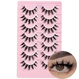 FAKE EYELASHES MODEL 1 PARES 7 SHEGLAM 