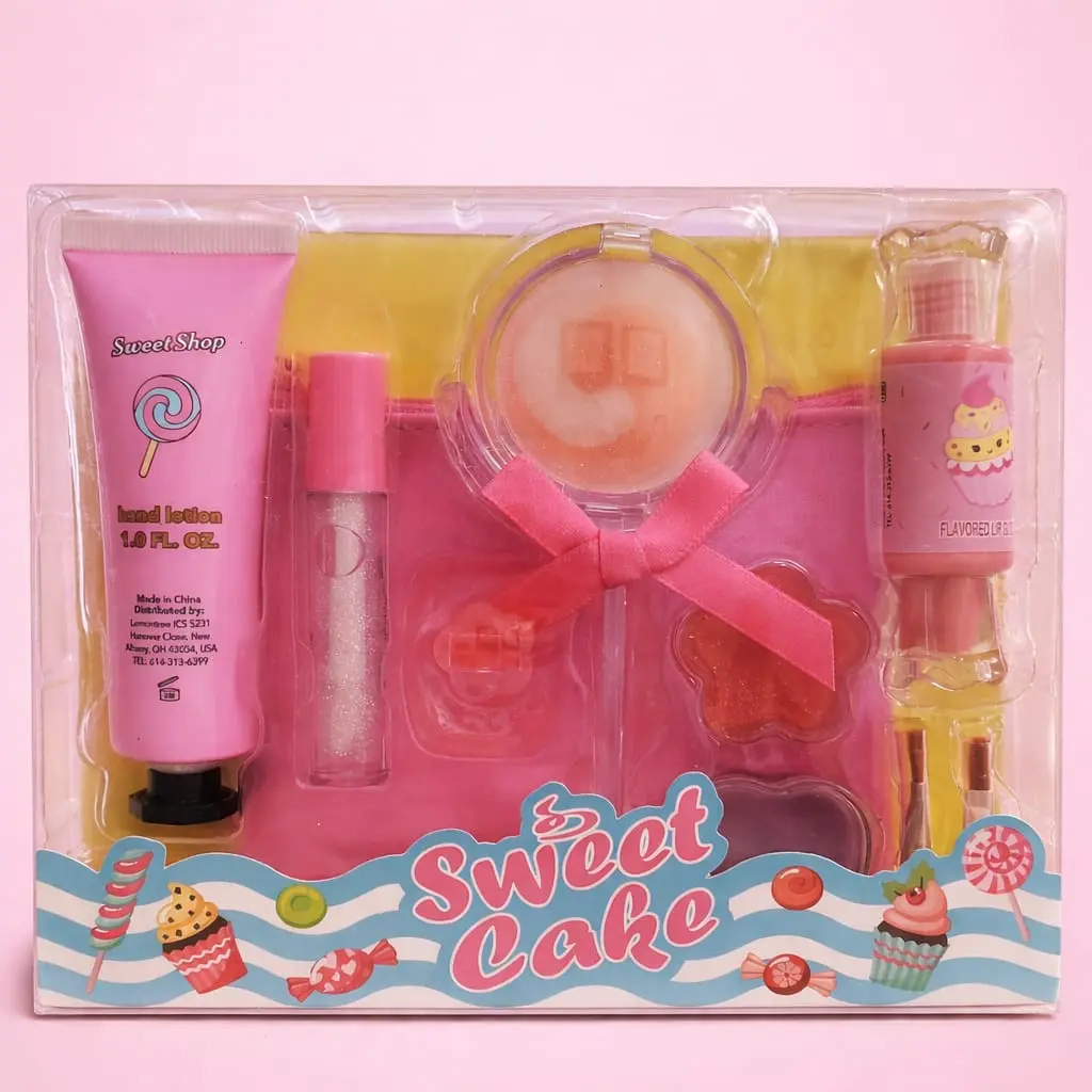 KIT DE MAQUILLAJE DE NIÑA SWEET CAKE 