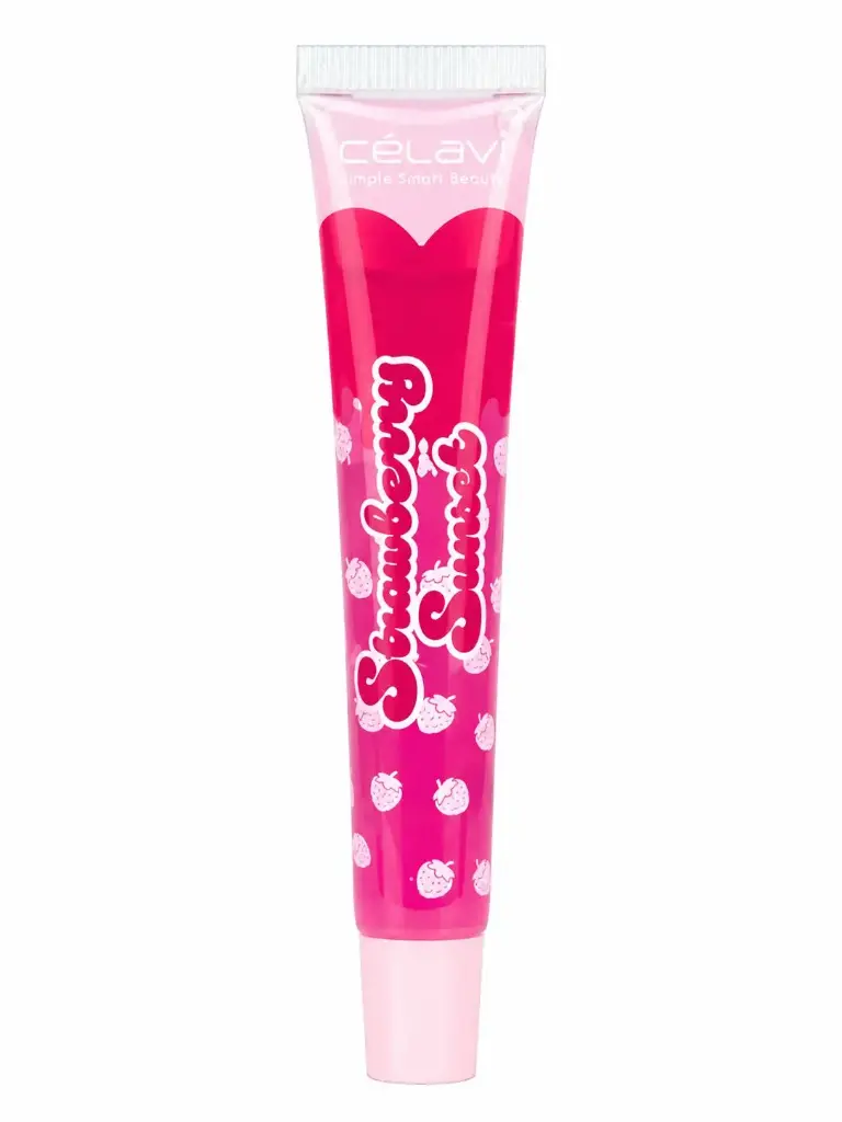 LIP OIL CELAVI STRAWBERRY SUNSET 