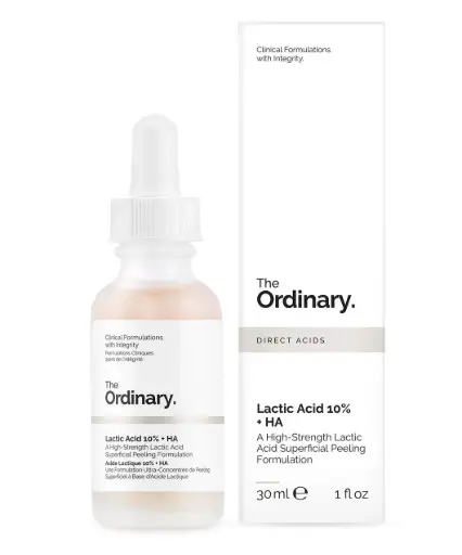 SERUM EXFOLIANTE ACIDO LACTICO 10% Y AH THE ORDINARY
