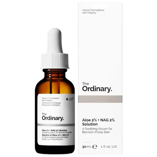 SERUM ALOE 2% Y NAG 2% MARCAS POSTERIORES AL ACNÉ THE ORDINARY