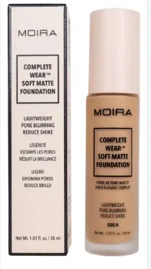 BASE COMPLETE WEAR SOFT MATTE 30ML 500N