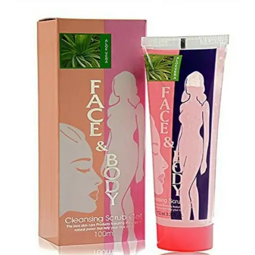 EXFOLIANTE CORPORAL LIMPIADOR PEACH 100ML FACE Y BODY 