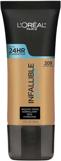 BASE LOREAL INFALIBLE PRO GLOW CON  PROTECTOR SOLAR 30ML