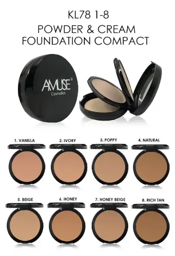 AMUSE POWDER Y CREAM VAINILLA 78'1