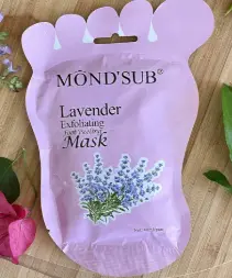 MASCARILLA PARA PIES EXFOLIANTE LAVANDA 1 PAR MONDSUB