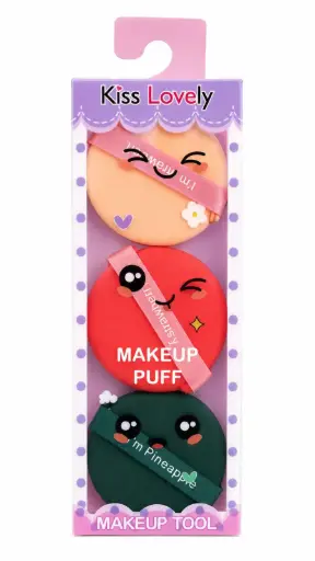 EPONJAS PARA MAQUILLAJE MAKEUP PUFF 3U 