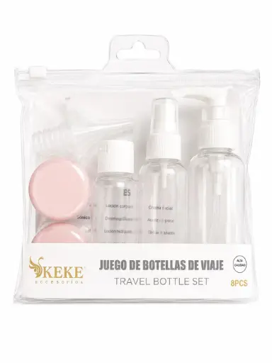 JUEGO DE BOTELLAS DE VIAJE 6PCS