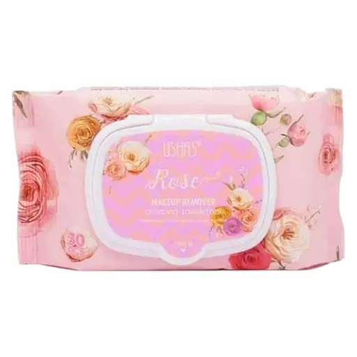 TOALLAS DESMAQUILLANTE USHAS ROSAS